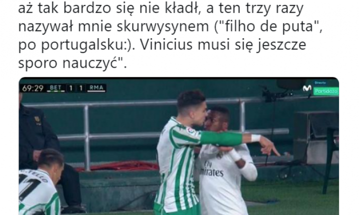 Vinicius ZWYZYWAŁ Marca Bartrę